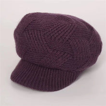 Load image into Gallery viewer, Winter Hat with brim 15-2 (Nine colors)