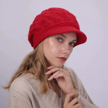 Load image into Gallery viewer, Winter Hat with brim 15-3 (ten colors)