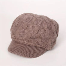 Load image into Gallery viewer, Winter Hat with brim 15-3 (ten colors)
