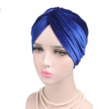 Load image into Gallery viewer, Twist velvet knotted headwrap (Eight colors)