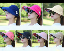 Load image into Gallery viewer, Summer sun Hat with large brim 7 (Six colours)