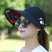 Load image into Gallery viewer, Summer sun Hat with large brim 7 (Six colours)