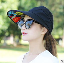 Load image into Gallery viewer, Summer sun plain Hat with brim 8 (Seven colours)