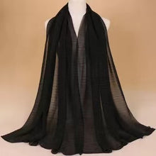 Load image into Gallery viewer, Long lace trendy gilding Scarf/Shawl (Nine colors)