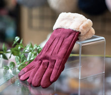 Load image into Gallery viewer, Winter warm touch screen leather women's gloves outdoor 2 (Five colours)