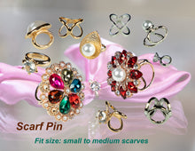 Load image into Gallery viewer, Small Pins using for medium and small scarf (seventeen colours/patterns)