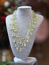 Load image into Gallery viewer, Freshwater pearl necklace designed with mult-strands