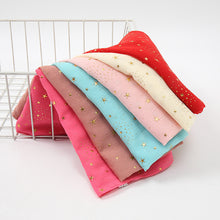 Load image into Gallery viewer, Long chiffon gilding star scarf/Shawl (six colors)