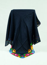 Load image into Gallery viewer, L-plain with some pattern on edge Square scarf (eleven colours)