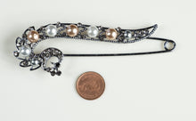 Load image into Gallery viewer, Large Pins using for shawl and sweater 1