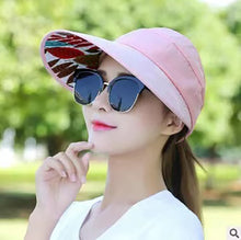Load image into Gallery viewer, Summer sun plain Hat with brim 8 (Seven colours)