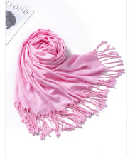 Load image into Gallery viewer, Cashmere Feeling Large plain Shawl/Scarf (twenty-one colours)