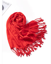 Load image into Gallery viewer, Cashmere Feeling Large plain Shawl/Scarf (twenty-one colours)