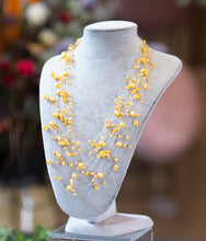 Load image into Gallery viewer, Freshwater pearl necklace designed with mult-strands
