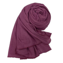 Load image into Gallery viewer, large plain long jersey scarf(twenty-nine colors)
