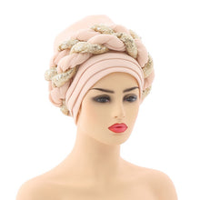 Load image into Gallery viewer, Shinning sequins turbans/hijabs 9-6 (12 colors)
