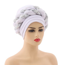 Load image into Gallery viewer, Shinning sequins turbans/hijabs 9-6 (12 colors)
