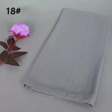 Load image into Gallery viewer, Long chiffon plain scarf/Shawl(85x180cm)  (Nine colors)
