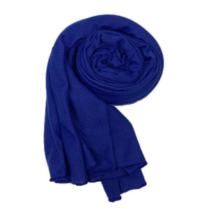 large plain long jersey scarf(twenty-nine colors)