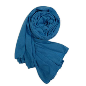 large plain long jersey scarf(twenty-nine colors)