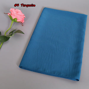 Long chiffon plain scarf/Shawl(75x180cm)  (eighteen colors)