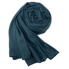 Load image into Gallery viewer, large plain long jersey scarf(twenty-nine colors)
