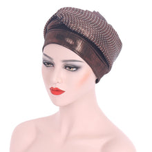 Load image into Gallery viewer, Shinning sequins turbans/hijabs 10-3 (10 colors)
