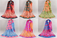 Load image into Gallery viewer, lily Patten cotton feeling long scarf (four colours)
