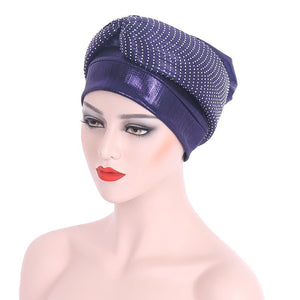 Shinning sequins turbans/hijabs 10-3 (10 colors)