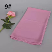 Load image into Gallery viewer, Long chiffon plain scarf/Shawl(85x180cm)  (Nine colors)
