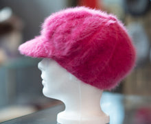 Load image into Gallery viewer, Winter Angora Hat with brim 13 （Eight colours)
