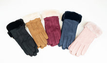 Load image into Gallery viewer, Winter warm touch screen leather women&#39;s gloves outdoor 2 (Five colours)
