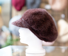 Load image into Gallery viewer, Winter Angora Hat with brim 13 （Eight colours)
