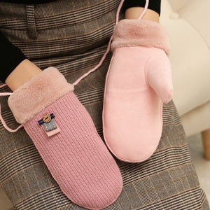 Winter warm mittens for women (eight colours)