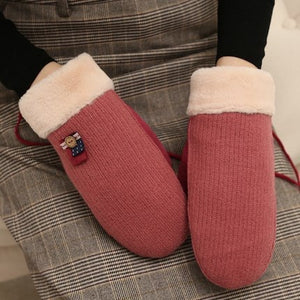 Winter warm mittens for women (eight colours)