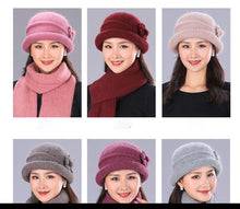 Load image into Gallery viewer, Women Winter bucket Hat with brim 14 (Five colours)
