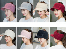 Load image into Gallery viewer, Winter knit Hat with brim 13 (Seven colours)
