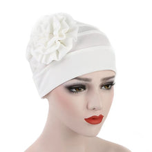 Load image into Gallery viewer, Turban/Hijab with flower pattern 2(Five colors)
