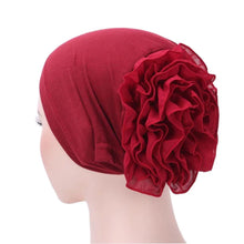 Load image into Gallery viewer, Turban/Hijab with flower pattern 6 (Five colors)
