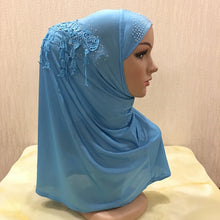 Load image into Gallery viewer, Turban/Hijab pattern 9 (Six colours) (60x60cm)
