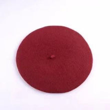 Load image into Gallery viewer, Wool beret hat 3 (Twenty-three colours)
