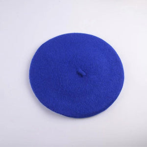 Wool beret hat 3 (Twenty-three colours)