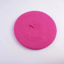 Load image into Gallery viewer, Wool beret hat 3 (Twenty-three colours)
