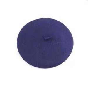 Wool beret hat 3 (Twenty-three colours)