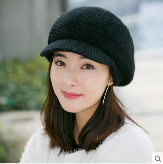 Winter Hat with brim 15 (Six colours)