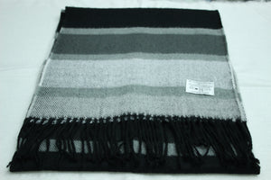 Narrow long wool feeling unisex classic check plaid scarf (Eighteen colours)