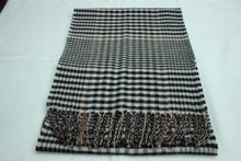 Load image into Gallery viewer, Narrow long wool feeling unisex classic check plaid scarf (Eighteen colours)
