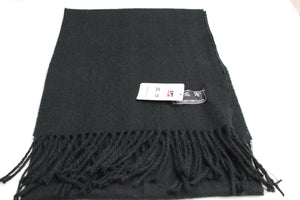 Winter Narrow long unisex wool feeling solid plain scarf (Two colours)