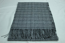 Load image into Gallery viewer, Narrow long wool feeling unisex classic check plaid scarf (Eighteen colours)
