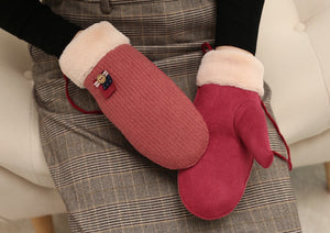 Winter warm mittens for women (eight colours)